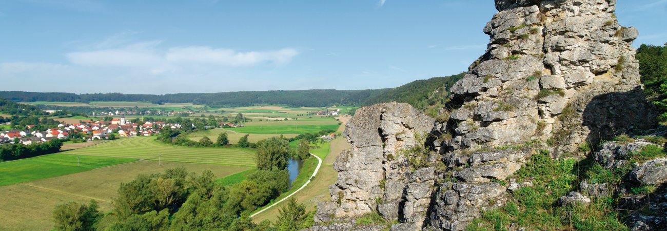 Altmühltal-Radweg bei Gungolding © FrankenTourismus/ALT/Hub