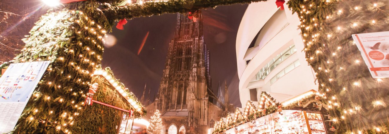 Ulmer Weihnachtsmarkt © Ulm/Neu-Ulm TouristUlm/Neu-Ulm Touristik GmbH / bildwerk89ik GmbH