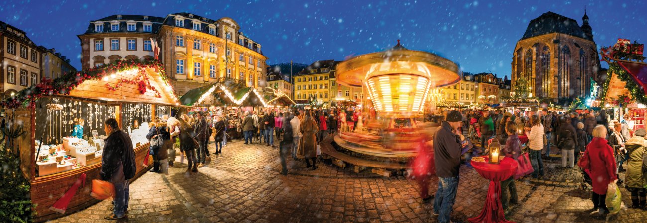 Weihnachtsmarkt in Heidelberg &copy; eyetronic-fotolia.com