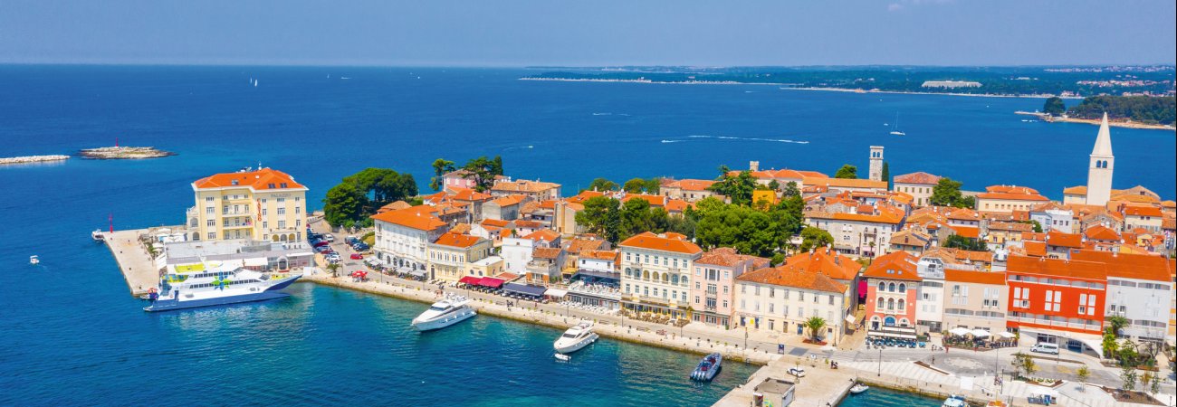 Blick auf Porec &copy; dudlajzov - stock.adobe.com