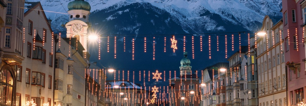 Weihnachtsstimmung Maria-Theresien-Straße, Innsbruck © Patrick Saringer/TVBI
