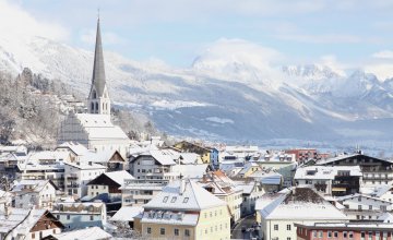 Blick auf das winterliche Imst © Imst Tourismus /Mike Maas