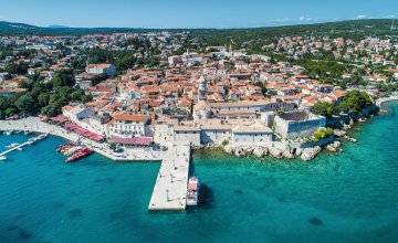 Stadt Krk aus der Vogelperspektive © Amedee-fotolia.com