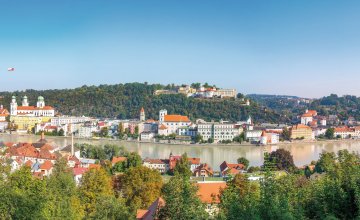 Panorama Dreiflüssestadt Passau © Comofoto-stock.adobe.com