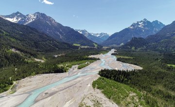 Der Wildfluss Lech © Lechtal Tourismus/Ratko Medienagentur
