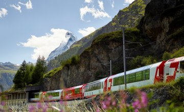 Glacier Express bei Zermatt © Gex AG, Stefan Schlumpf