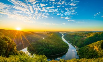 Saarschleife bei Mettlach © Pawel Pajor - stock.adobe.com