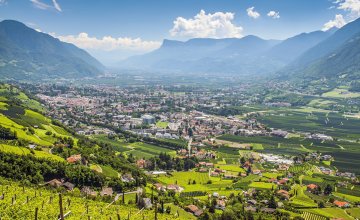 Blick über Meran &copy; Wolfgang Zwanzger-fotolia.com